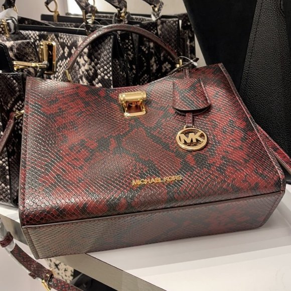 Michael Kors Penelope Medium Top Handle Satchel - Picture 1 of 16